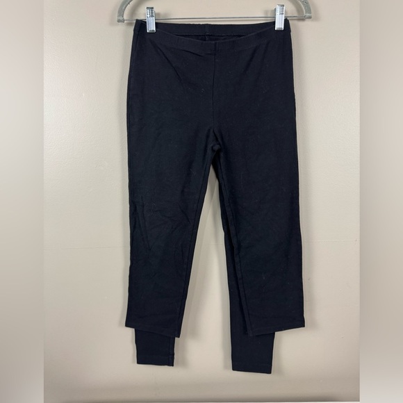 Loft bundle set of two black leggings one cropped one regular length size med - Picture 1 of 9